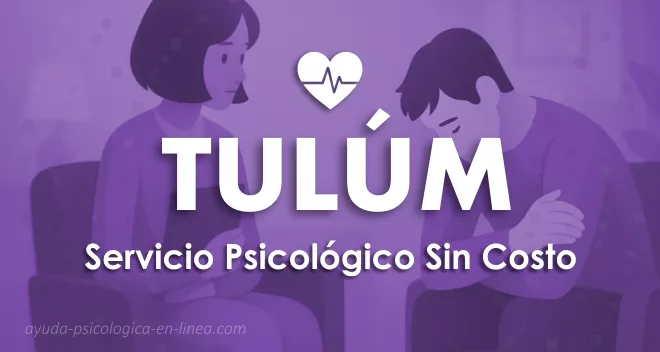 ayuda psicológica gratuita en Tulum