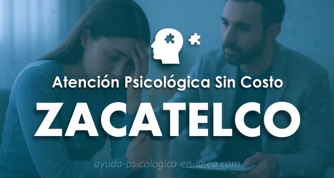 terapia psicológica gratis en Zacatelco