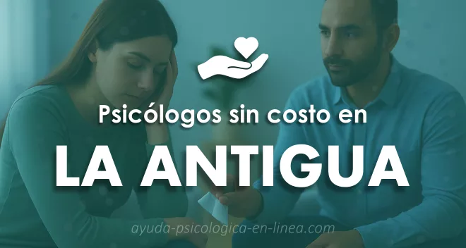 consulta psicológica gratuita en La Antigua