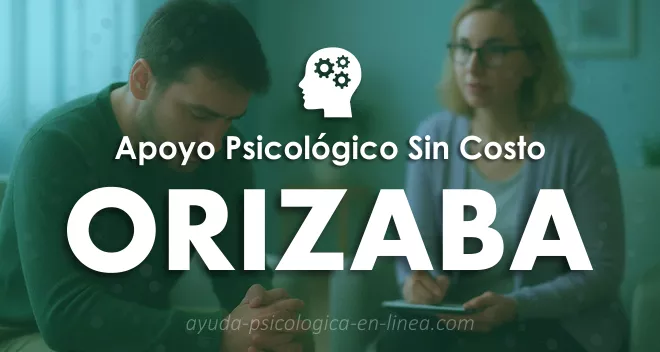 apoyo psicológico gratuito en Orizaba
