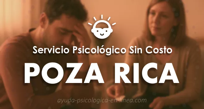 atención psicológica gratuita en Poza Rica