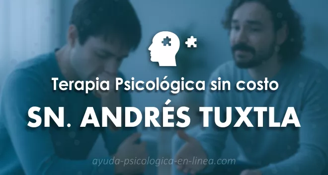 terapia psicológica gratis en San Andrés Tuxtla
